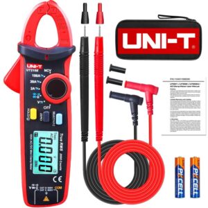 UNI-T UT210E True RMS AC/DC Current Mini Clamp Meter Capacitance Tester